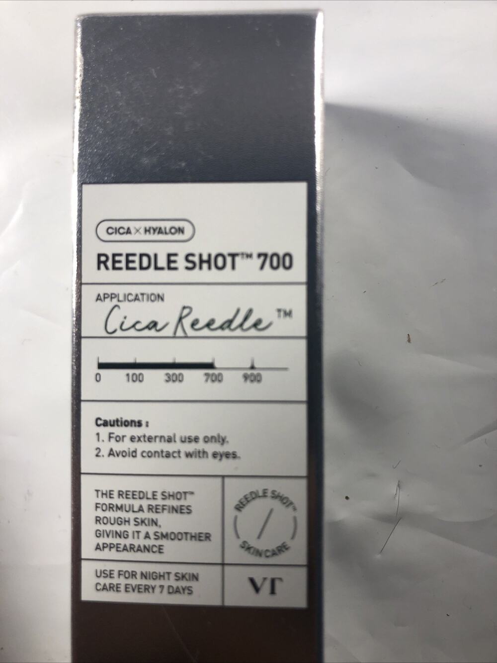 NEW VT COSMETICS CICA Reedle Shot 700 Essence 1Fl Oz *30ml* Exp. 02/27